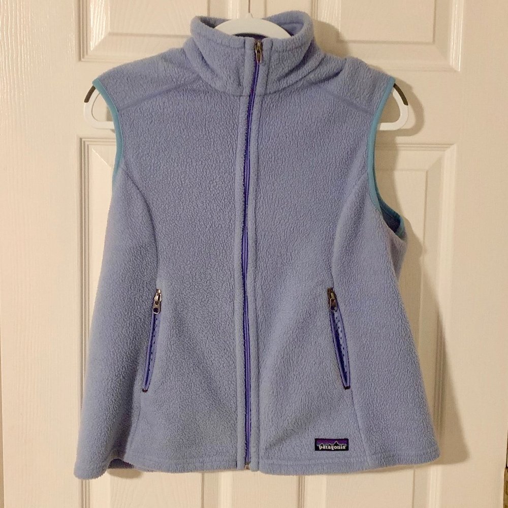 Patagonia Vest Synchilla Soft Fleece Lilac